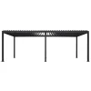 Pérgola ÉVORA gris grafito 3.6x3.6m