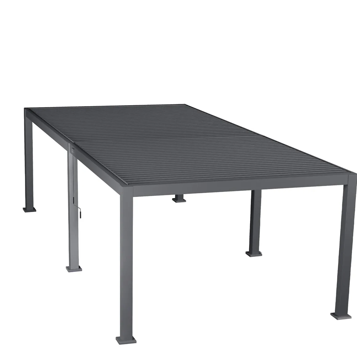 Pérgola ÉVORA gris graphite 3,6x6m