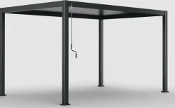 Pérgola ÉVORA gris graphite 4x3m