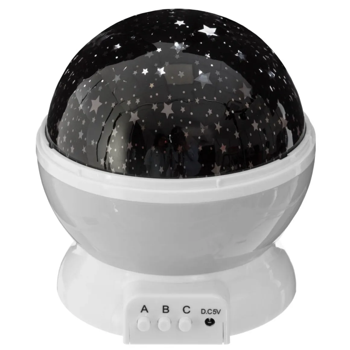 Proyector P/Niños Giratorio C/ Estrellas