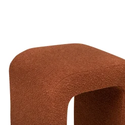 Puf Bouclee Ámbar 41x35.5x43Cm