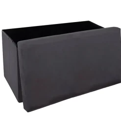 Puf Doble Con Almacenaje 76.6x38x37.5Cm