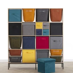 Puf Gris Oscuro Mixmodul 31x31Cm