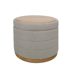 Puf/mesa BATH gris 44x56cm