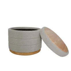 Puf/mesa BATH gris 44x56cm