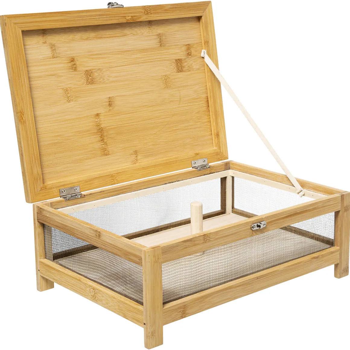 Quesera Con Tabla De Bambú