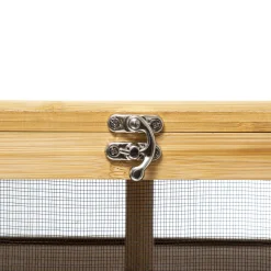 Quesera Con Tabla De Bambú