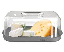 Quesera Fresheat De Plástico Gris