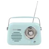 Radio VINTAGE CUISINE menta con bluetooth