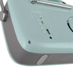 Radio VINTAGE CUISINE menta con bluetooth