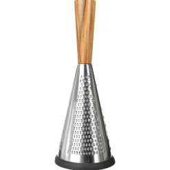 Rallador Inoxidable Con Mango Acacia