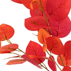 Rama eucalipto artificial rojo 92cm