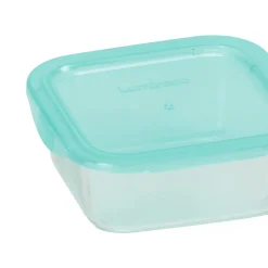 Recipiente Cuad. C/Tapa Plástica 76Cl