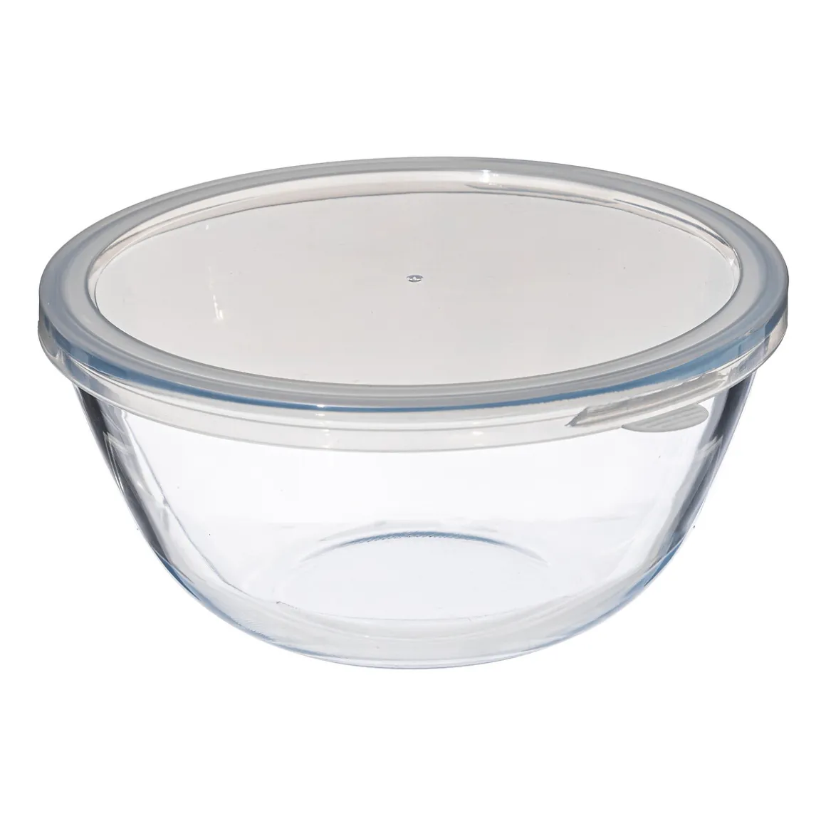 Recipiente Redondo Vidrio Con Tapa 2.7L