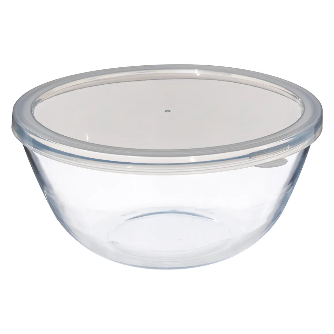 Recipiente Redondo Vidrio Con Tapa 4.4L