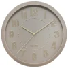 Reloj de pared ALIZEE taupe 30.5cm