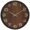 Reloj de pared de mdf y vidrio IVANA 38cm