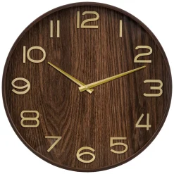Reloj de pared de mdf y vidrio IVANA 55cm