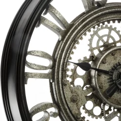 Reloj De Pared De Plástico 50x7.5Cm