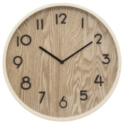 Reloj De Pared Ivana De Madera 38Cm