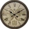 Reloj De Pared Mundo Plástico 51.5Cm