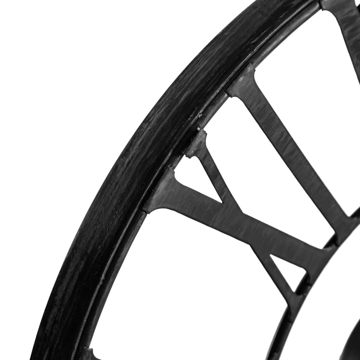 Reloj De Pared Vintage Negro 36.5Cm