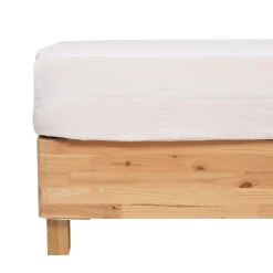 Sábana ajustable PRISCIA blanca 160x200cm