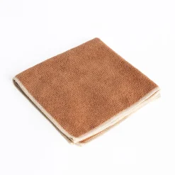 Set 3 bayas microfibra terracota 34x34cm