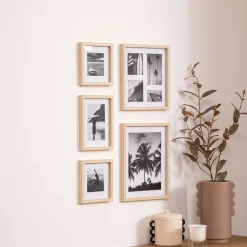 Set 5 cuadros decorativos ERIN