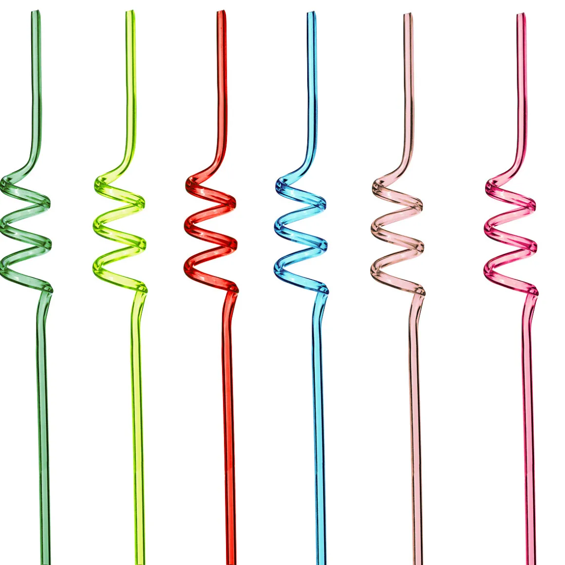 Set 6 Pajitas De Colores