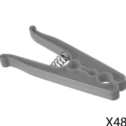 Set 48 Pinzas Coloridas Para La Ropa