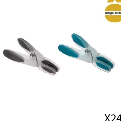 Set 24 Pinzas Coloridas P/Ropa