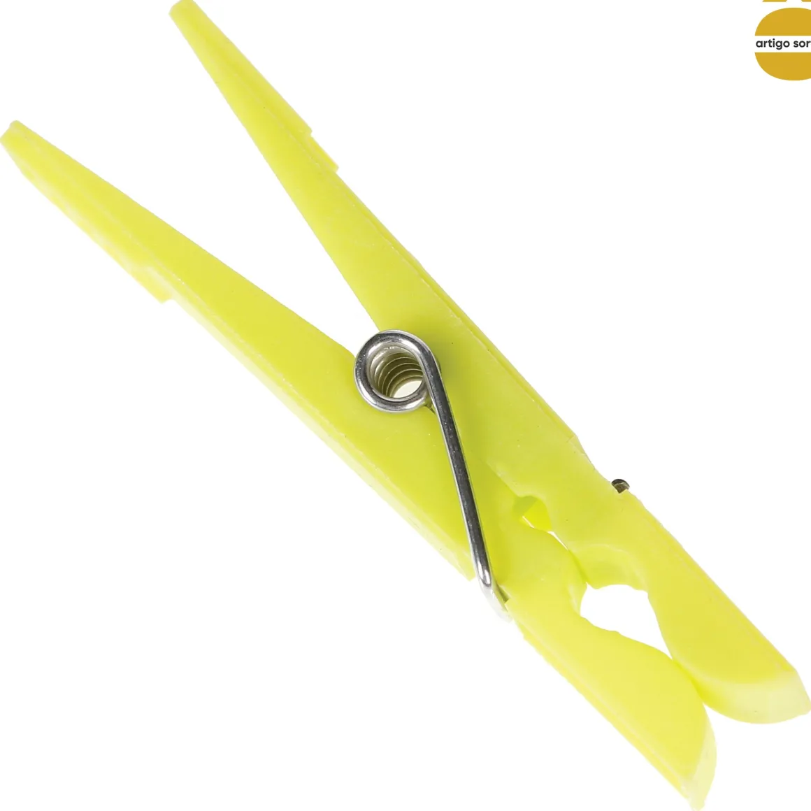 Set 24 Pinzas Coloridas P/Ropa Plast.