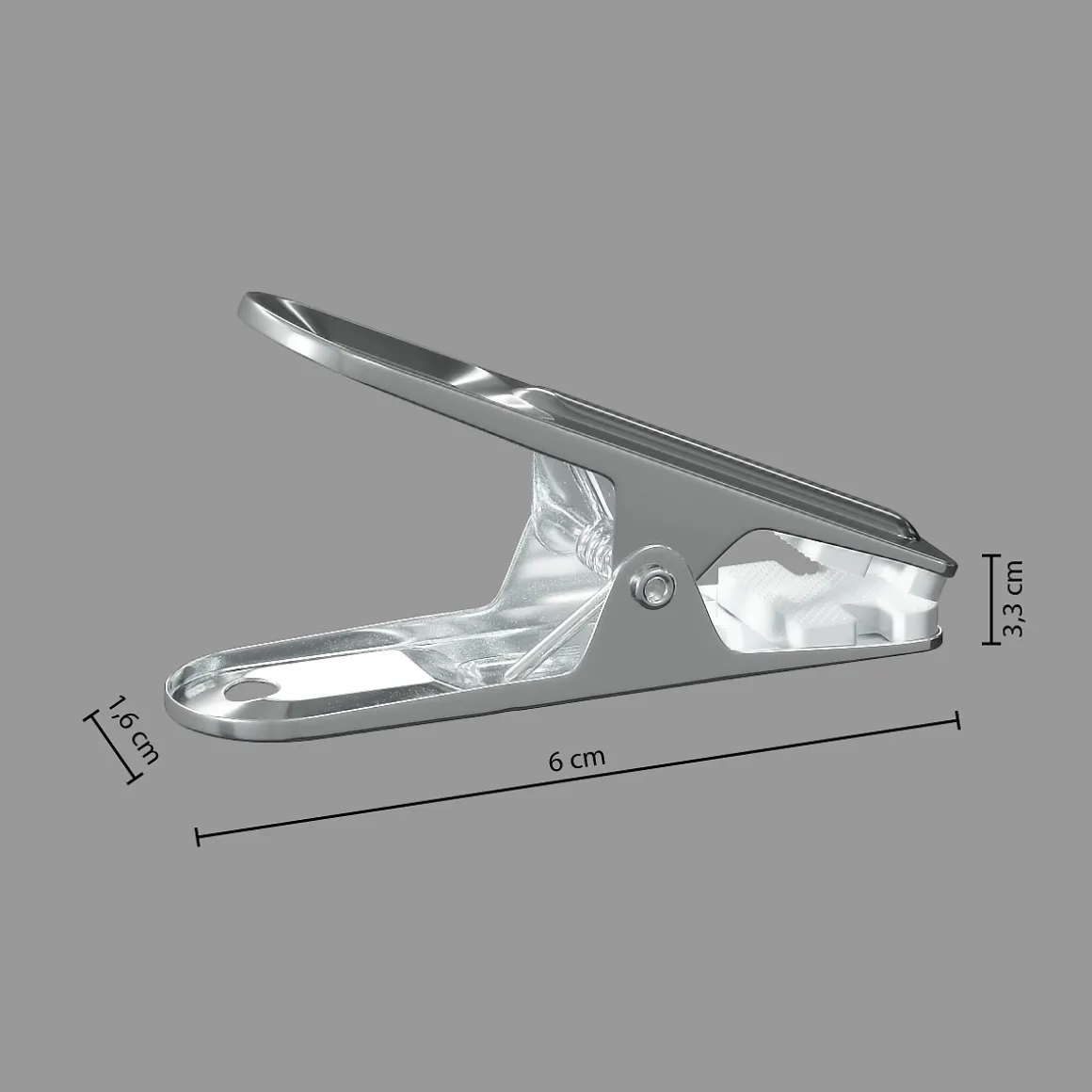 Set 16 Pinzas De Acero Inox.