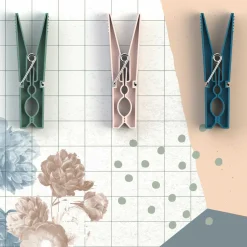 Set 12 Pinzas P/Ropa Lady Stendal