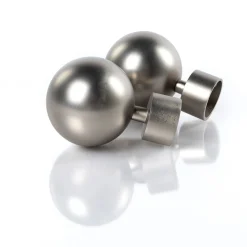 Set 2 Remates Gaia D28Cm Plateados