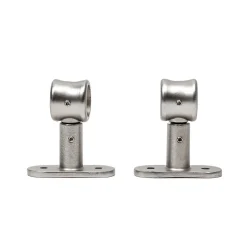 Set 2 Soportes Simples D20 50Mm