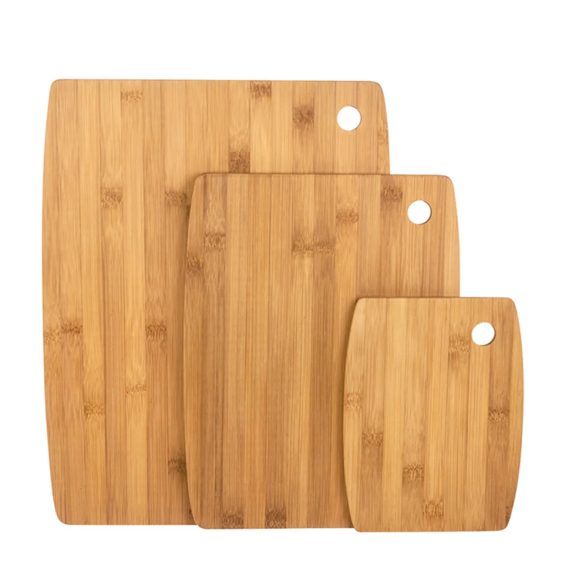 Set 3 Tablas De Bambú 37/22/19Cm
