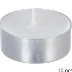 Set 10 Velas Tealight Aroma Vainilla
