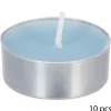 Set 10 Velas Tealight Aroma Flor Tiare