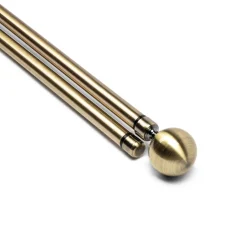 Set Barra Cortina Extens.Doble 210-380Cm