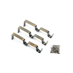 Set Barra Cortina Extens.Doble 210-380Cm