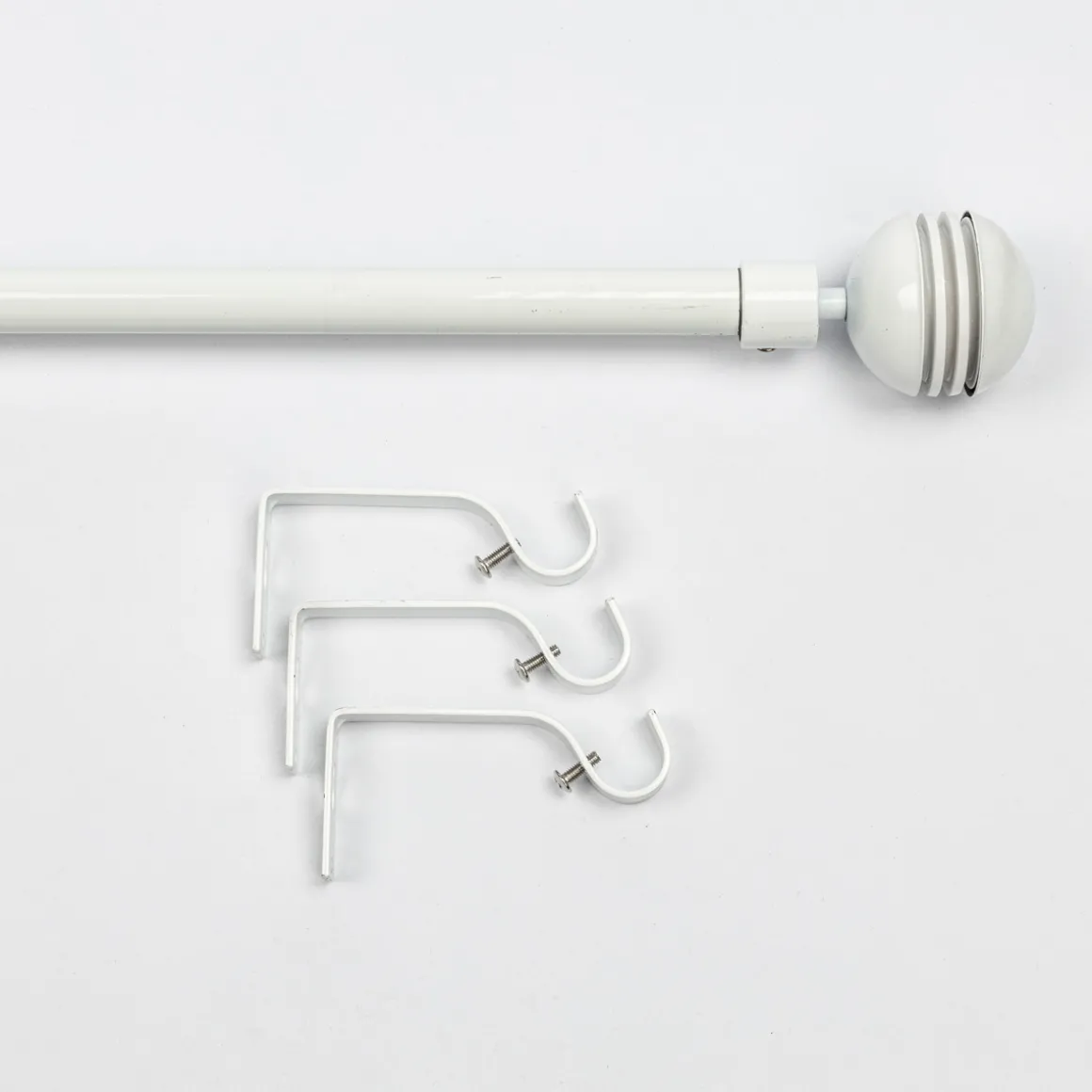 Set Barra Cortina Extensible 120-210Cm