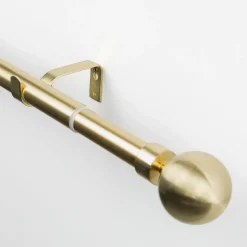 Set Barra Cortina Hera Dorado 210-380cm