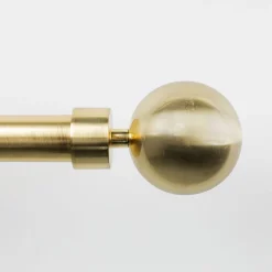 Set Barra Cortina Hera Dorado 120-210cm