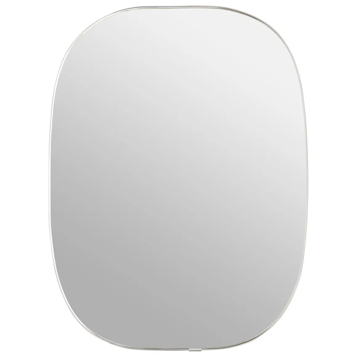 Set de 4 espejos ROMAN plateados