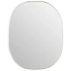 Set de 4 espejos ROMAN plateados