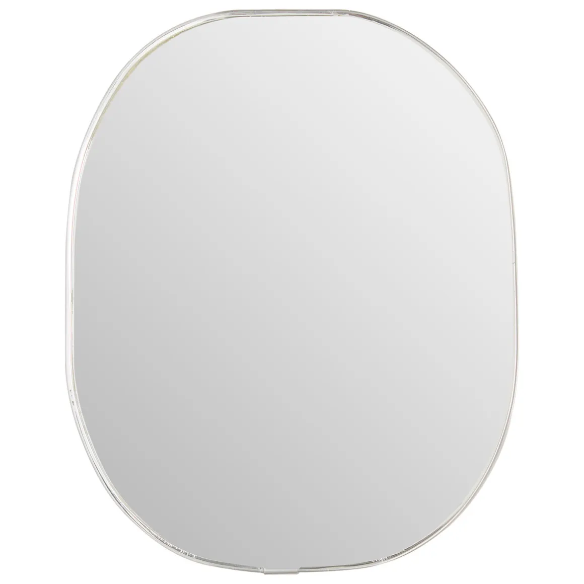 Set de 4 espejos ROMAN plateados