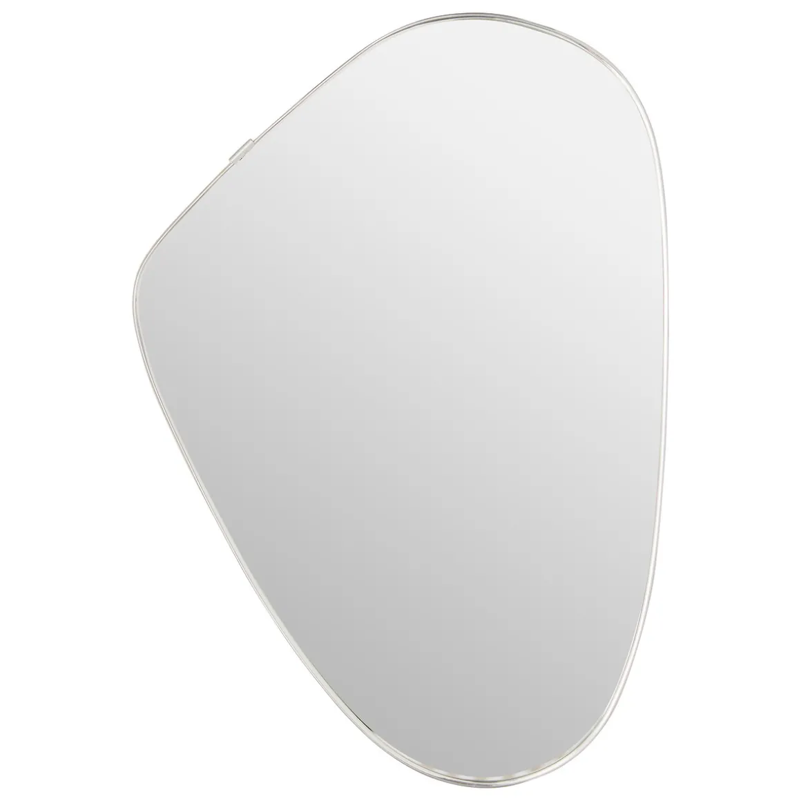 Set de 4 espejos ROMAN plateados