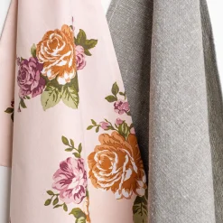 Set de 2 paños BELLISSIMA ANNABEL rosa 46x65cm